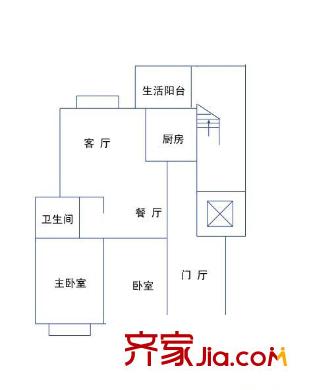 锦绣年华 0室 户型图