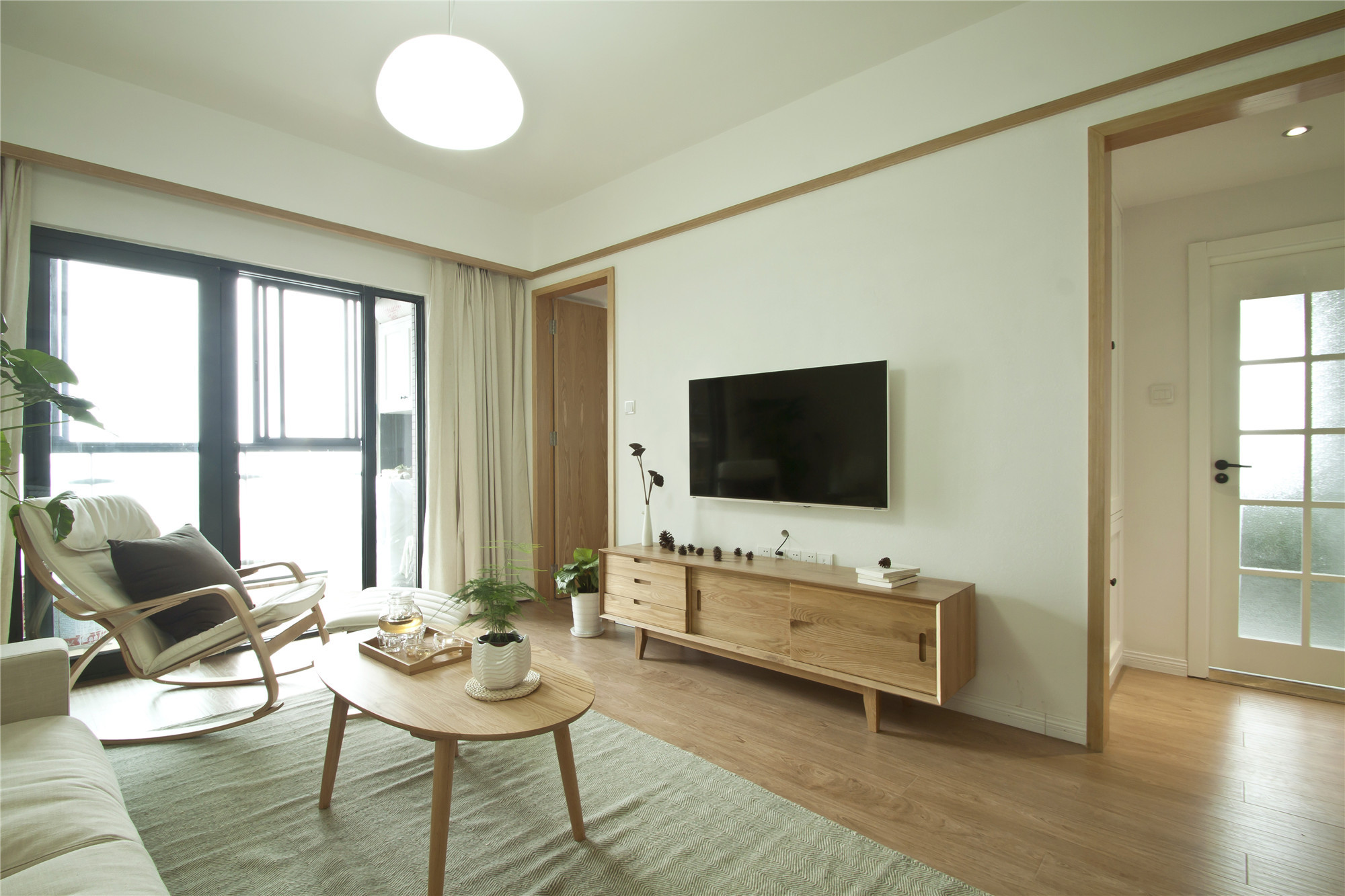 日式二居之家客厅设计图