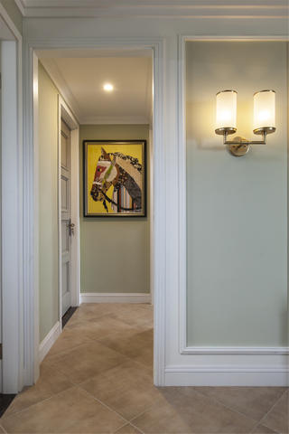 117平现代美式家装修走廊图片
