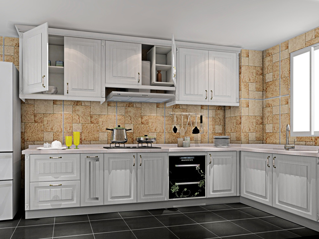 尚品宅配 l型橱柜定制 0元预约量尺设计服务