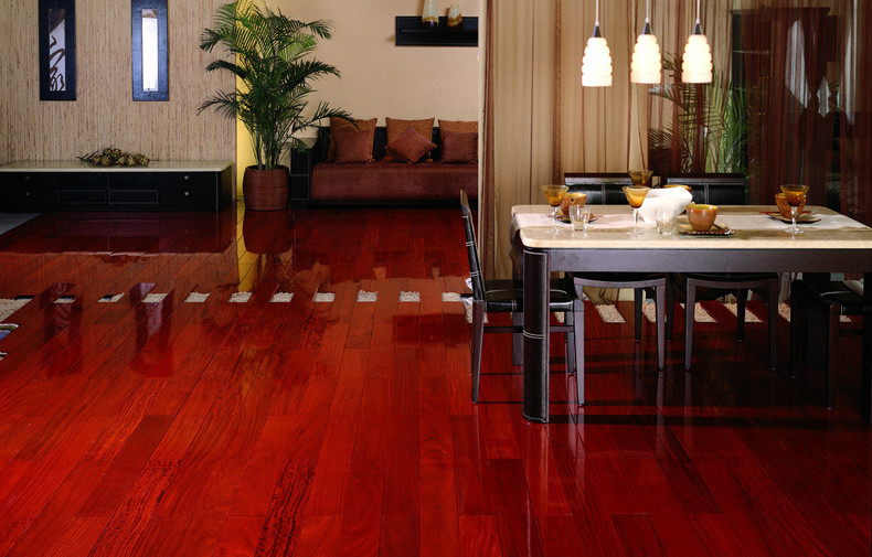 实木地板 花梨地板古夷苏木 永福地板 无甲醛绿色健康至尊奢华地板