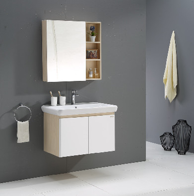 华艺卫浴fa039实木浴室柜