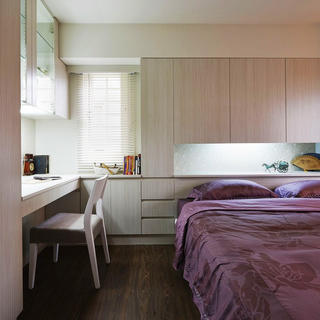 现代简约两居之家床头柜设计