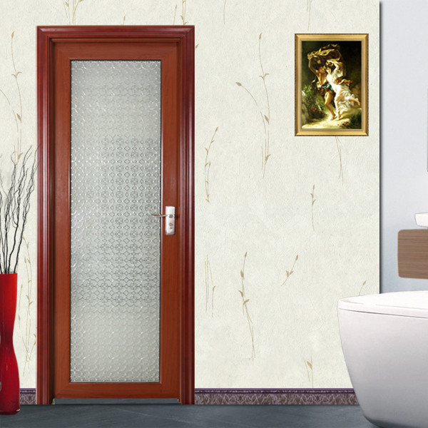 伟锋 铝合金平开mp901-银网格门式 门