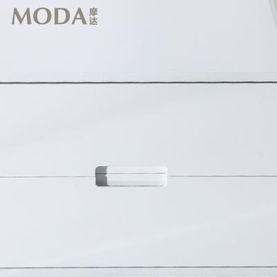 摩达 白色框架结构椴木储藏艺术成人简约现代 床头柜