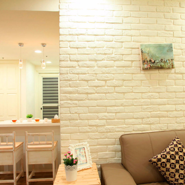 小户型宜家风格设计沙发背景墙图片