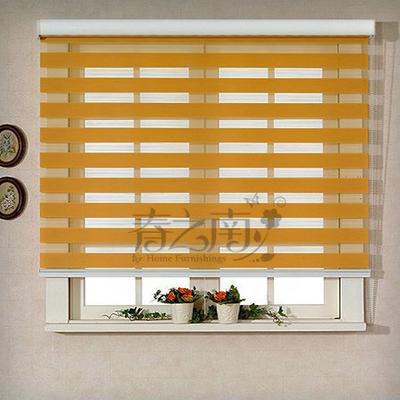 春之南500d有光长丝上下双开拉珠遮光透光透景韩式s54卷帘