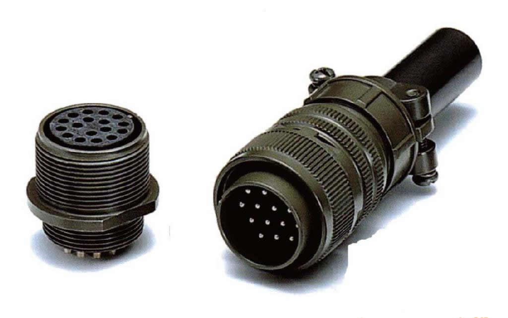 明威 工业插头 ms美军标航空插头20-4s(20-4p 4芯 5015系列 伺服电机