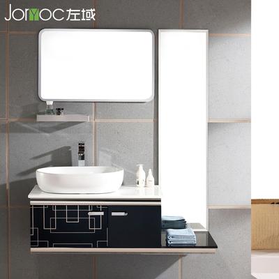 左域 不锈钢含带配套面盆人造石台面E0级简约现代 JY-8023浴室柜