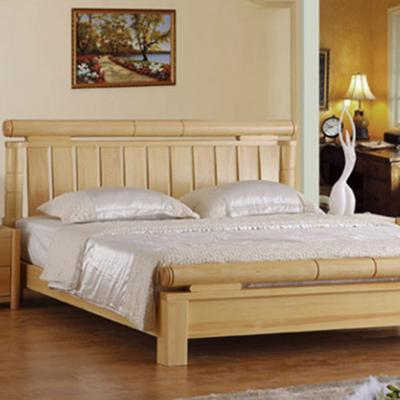 梵星豪斯 原木色松木组装式架子床简约现代 床