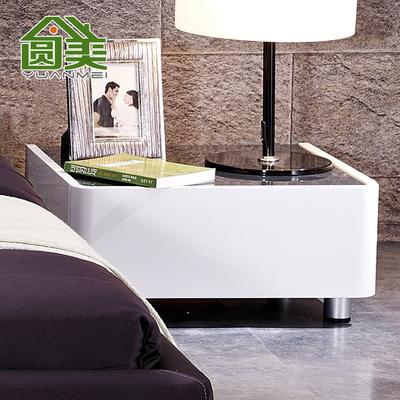 圆美 人造板密度板/纤维板成人简约现代 C57床头柜
