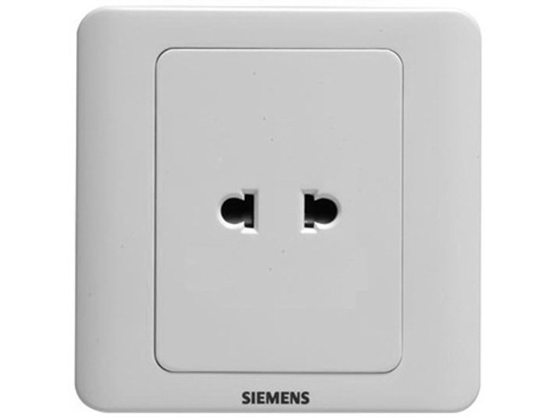 西门子 白色两孔 5tg03001cc1插座