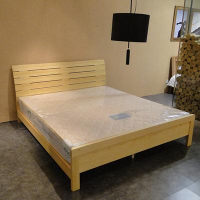 梵星豪斯 一般高床箱普通床箱松木组装式架子床简约现代 床