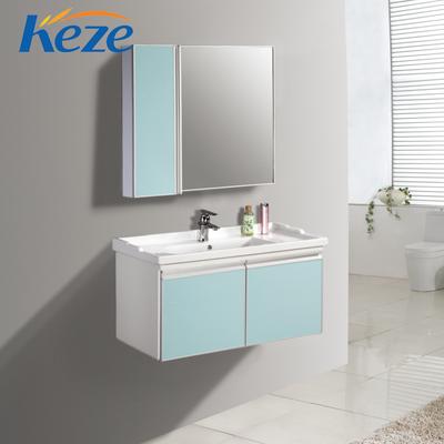 科泽洁具 含带浴室镜柜一体陶瓷盆E0级简约现代 浴室柜