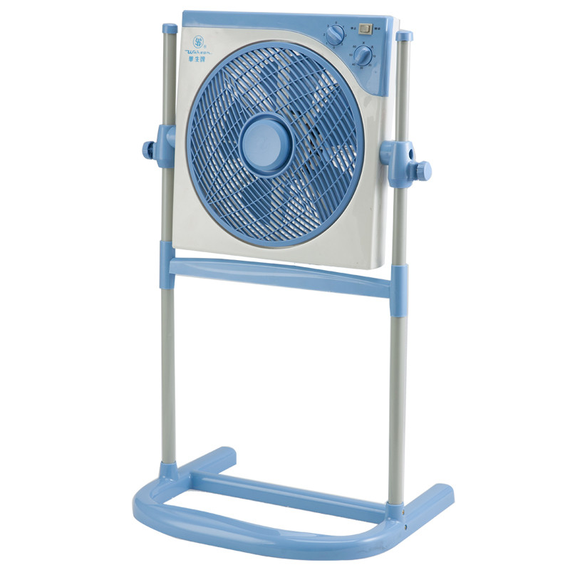 华生 蓝色wahson/华生落地式转页扇交流电机械式落地扇 电风扇
