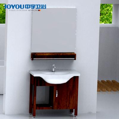 中宇卫浴 橡木一体陶瓷盆欧式 JY68072浴室柜