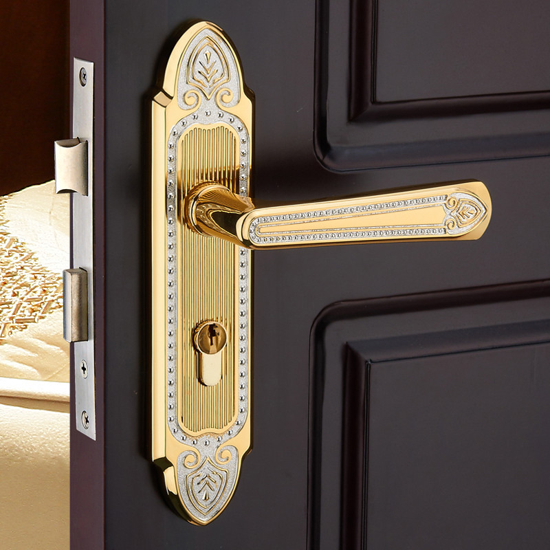 维沙华 锁室内门不锈钢双锁舌 锁具