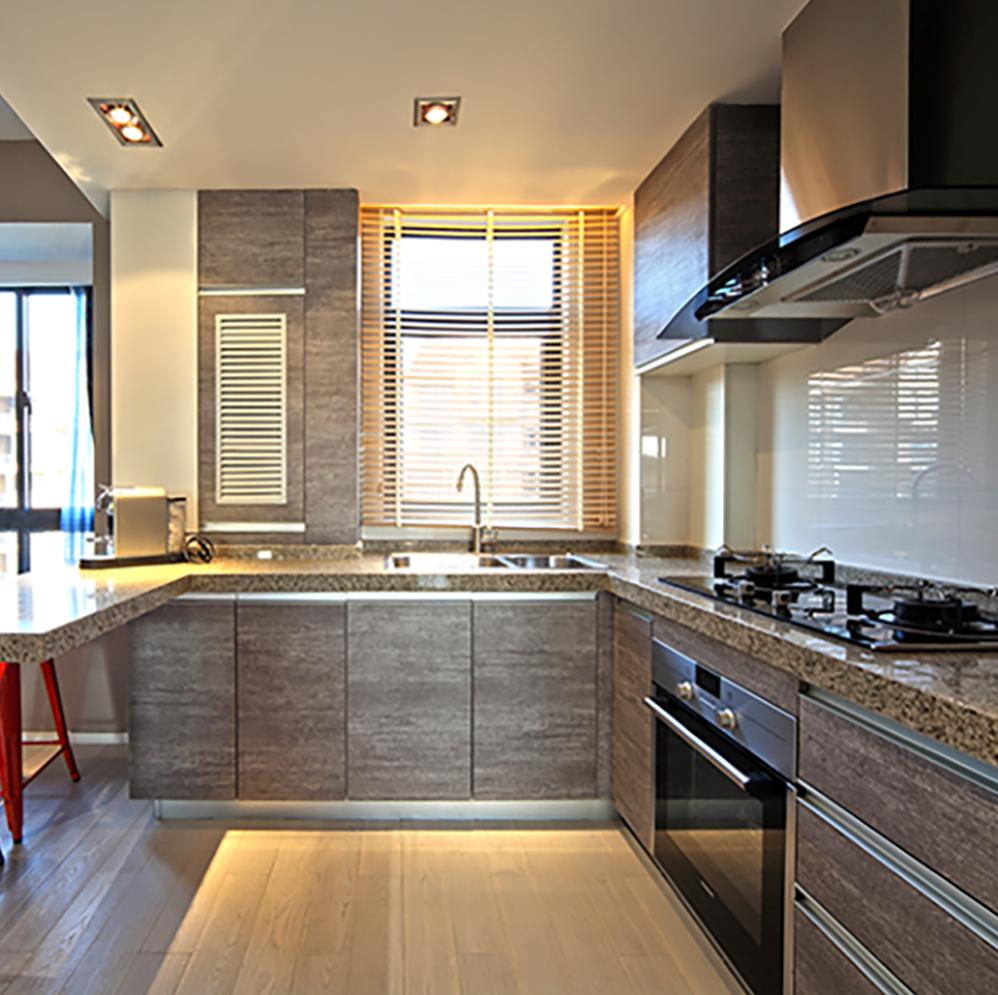 现代风格两居之家厨房搭配图