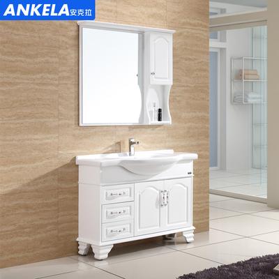 安克拉 橡木一体陶瓷盆E0级新古典 AKL12-27浴室柜