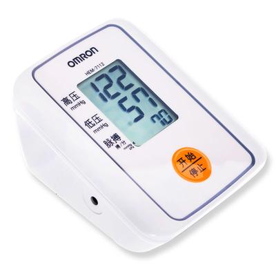 欧姆龙 血压高上臂式电子7112血压计高血压全国联保屏幕大中老年测量血压 血压计