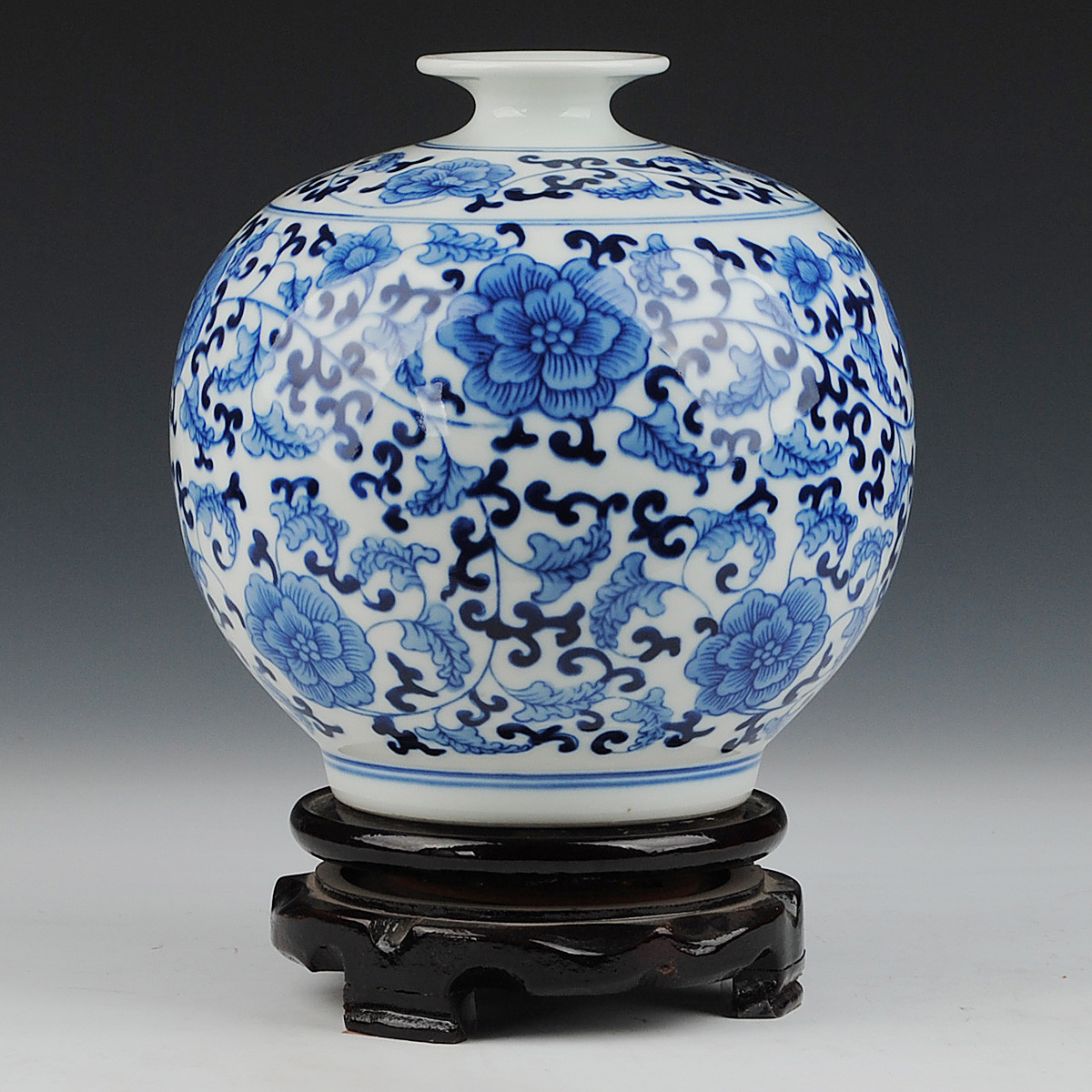 鼎众陶瓷 陶瓷台面dz16541花瓶新古典 花瓶