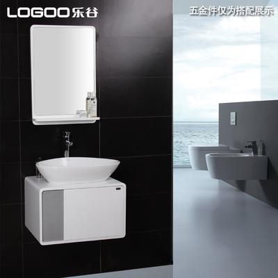 乐谷 橡胶木木质台面欧式 LG-E90105浴室柜