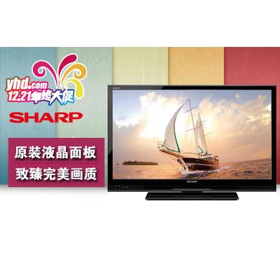 夏普 32英寸720pLED液晶电视X-GEN超晶面板 LCD-32LX450A电视机