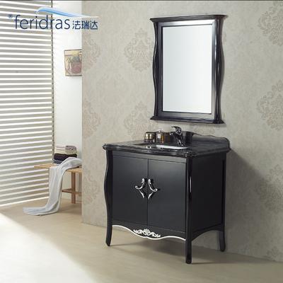FERIDRAS F6610烤漆板大理石台面E1级明清古典 浴室柜