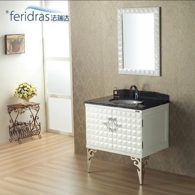 FERIDRAS F6605F6606烤漆板大理石台面E1级欧式 浴室柜
