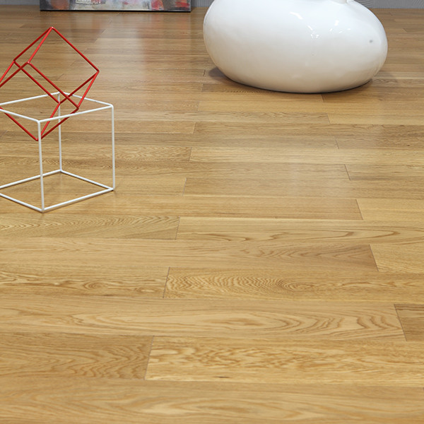 书香门地 白栎平口a类实木复合地板 地板