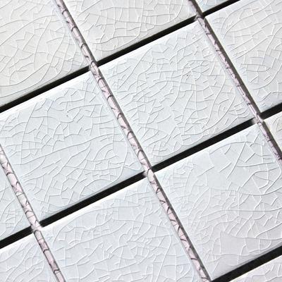 奥廷特马赛克白色陶瓷室内地砖北欧宜家瓷砖