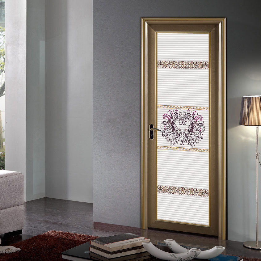 深宇sw-513门业 铝合金镶嵌玻璃平开门式 门