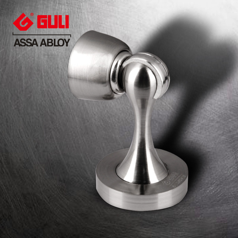 固力 拉丝镍锌合金 a523rz sn门窗配件门吸