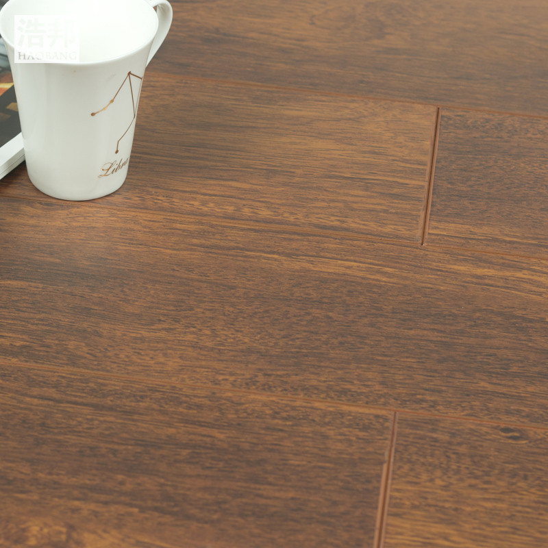 浩邦 菠萝格平口a类实木复合地板 地板