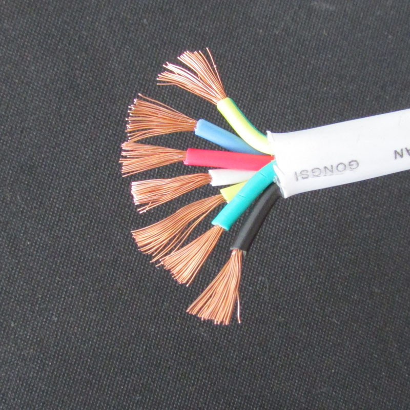 圆达rvv双绞线花线 7*1平方门铃