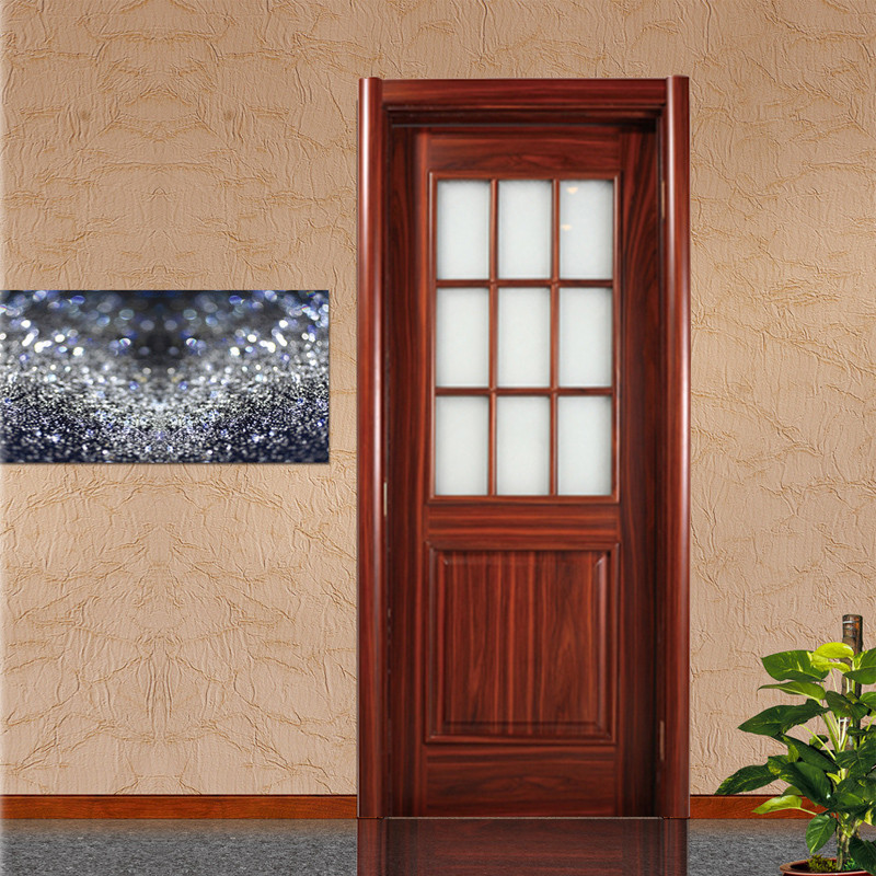 乐淘淘 实木烤漆平开p003门式 门