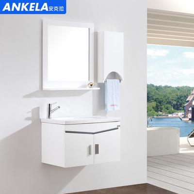 安克拉 橡木一体陶瓷盆E0级简约现代 AKL080A浴室柜