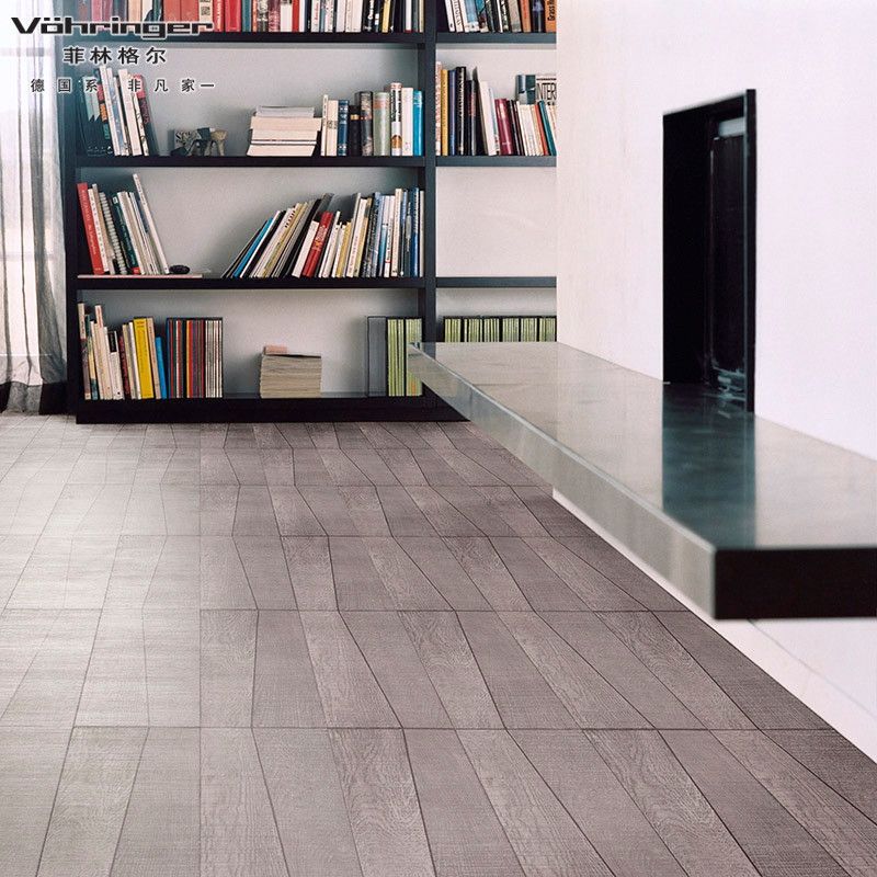 菲林格尔 中色 锯纹面高密度纤维板v型槽 地板