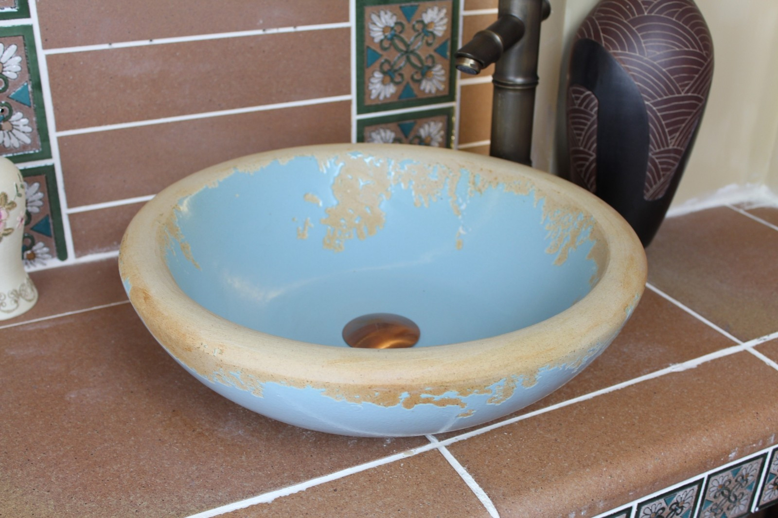 美陶湾 陶瓷无孔 m-3008洗手盆