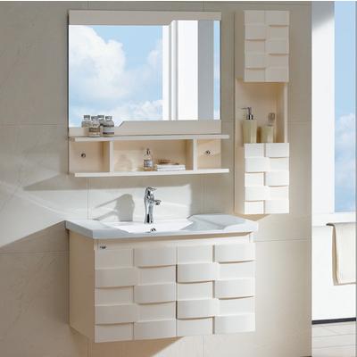 莎斯尼亚 一体陶瓷盆E1级简约现代 g059浴室柜