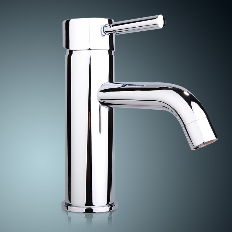 卡恩 黄铜陶瓷片阀芯镀铬单把单孔 龙头价格,图片,品牌信息_齐家网产