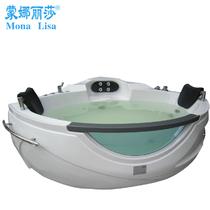有机玻璃冲浪按摩智能面板控制独立式 浴缸