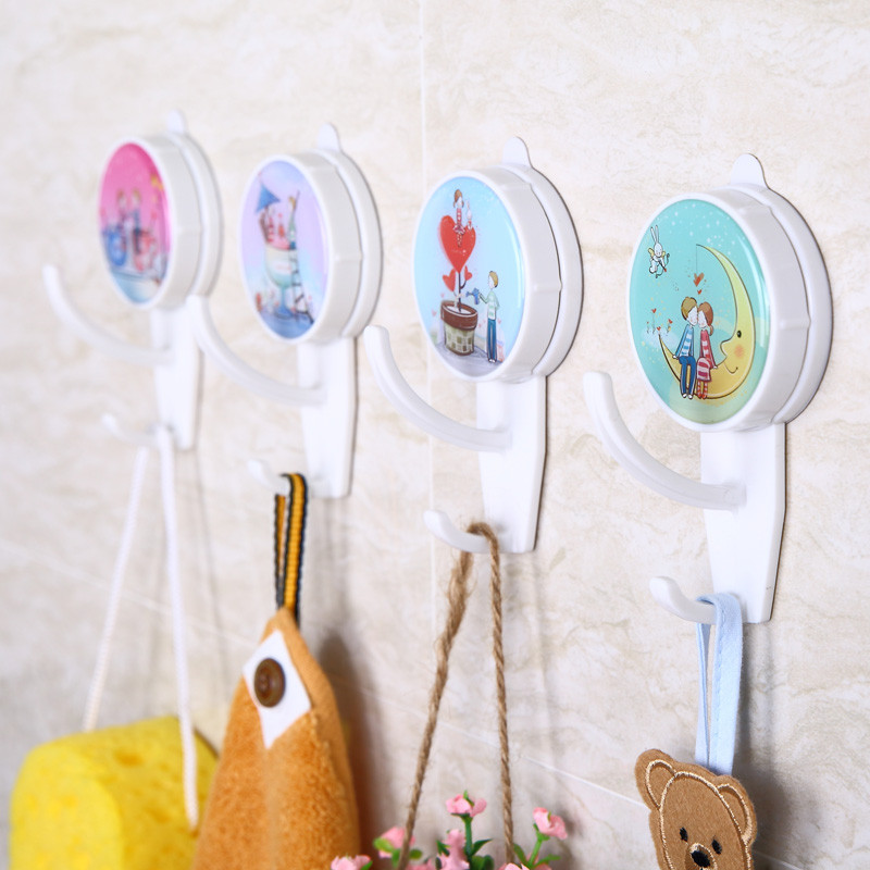 意可可 塑料粘钩吸盘 挂钩