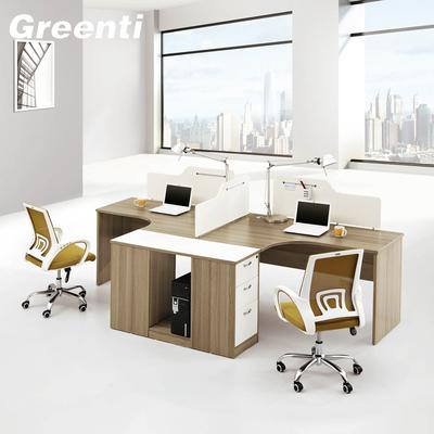 Greenti 两位一位橡木拆装移动简约现代 GTZ042办公桌