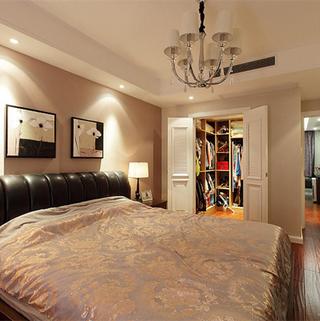 120平现代简约之家卧室装修效果图