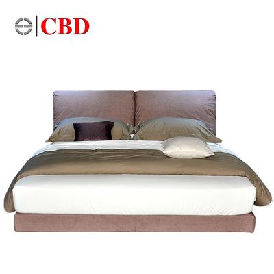 CBD 红豆灰木组装式架子床棉方形简约现代 床
