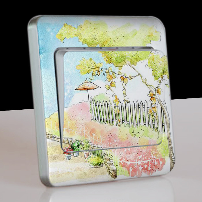 德克 手绘系列开关贴