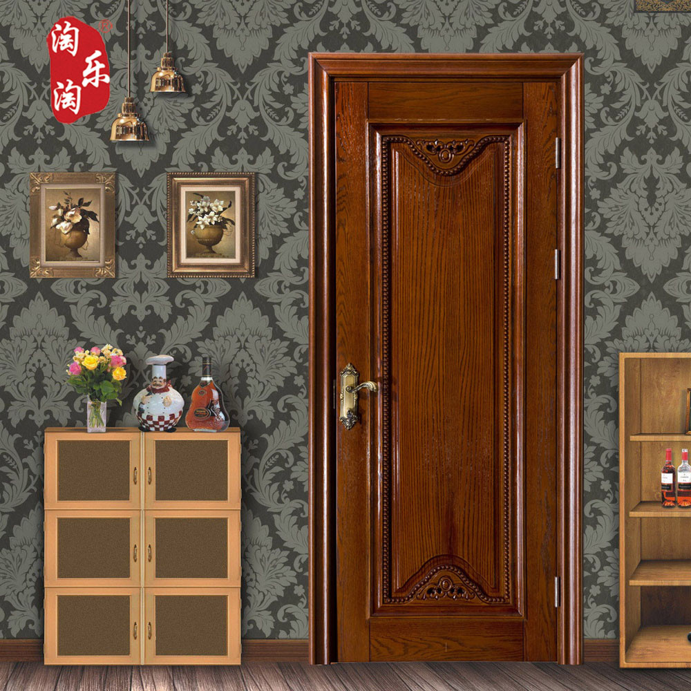 乐淘淘 水曲柳实木烤漆平开l-ym034门式 门
