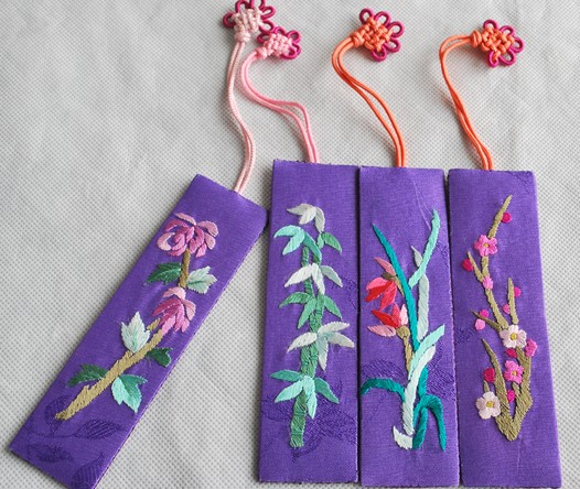 江南绣庄 颜色随机平针绣北欧/宜家 刺绣