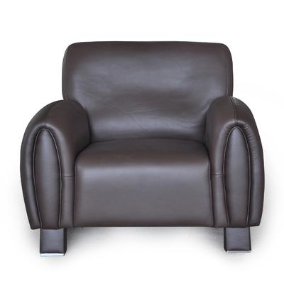 OLOMA澳洛玛 优质超纤皮进口真皮皮革高弹泡沫海绵成人新古典 沙发椅
